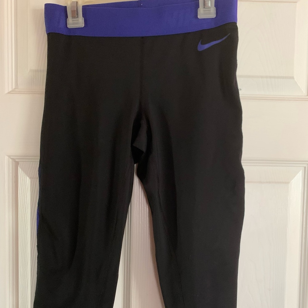 Knee length Nike pro brand running pants